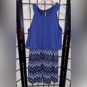 Stylish Blue Kids Casual Dress